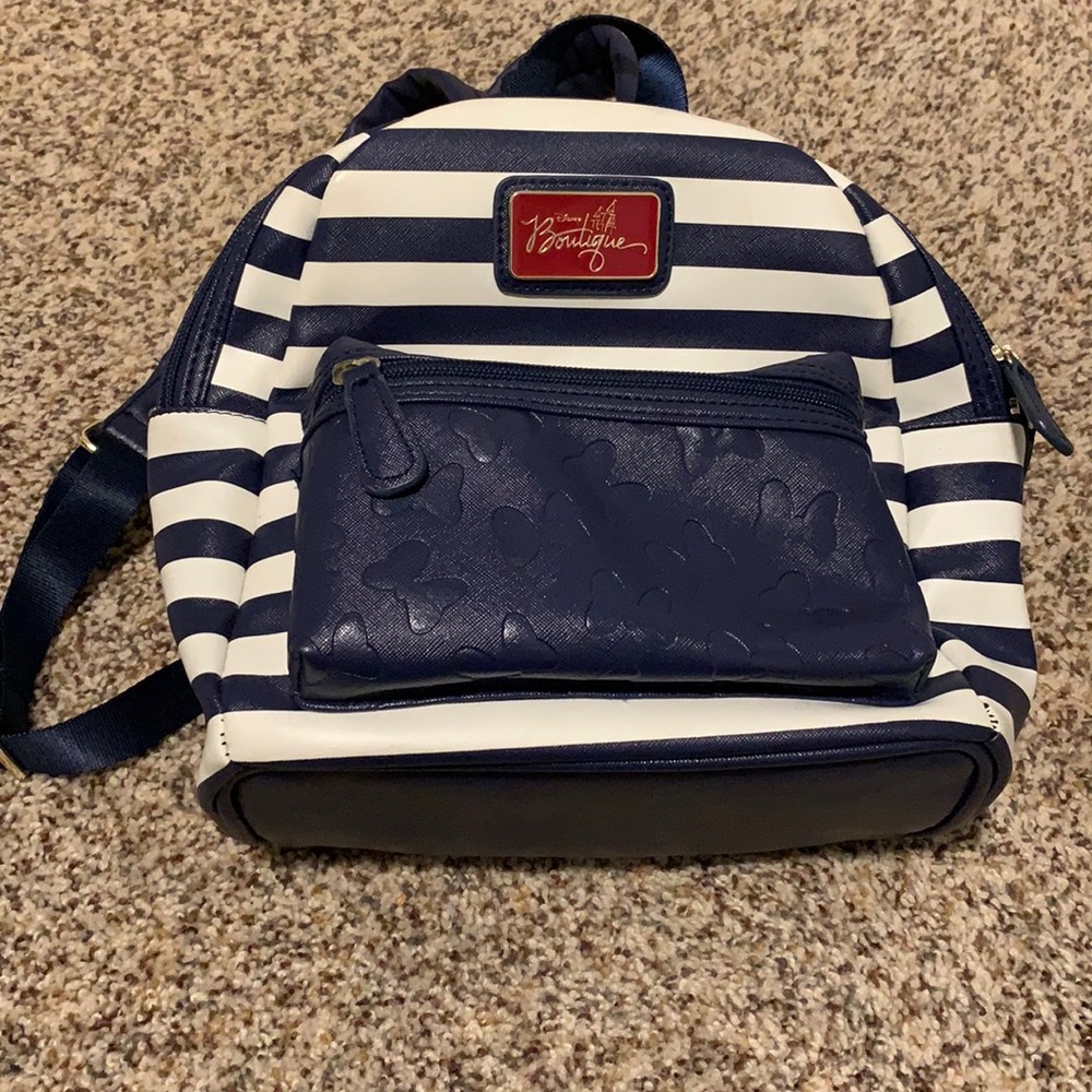 Disney Boutique Minnie Bow Backpack